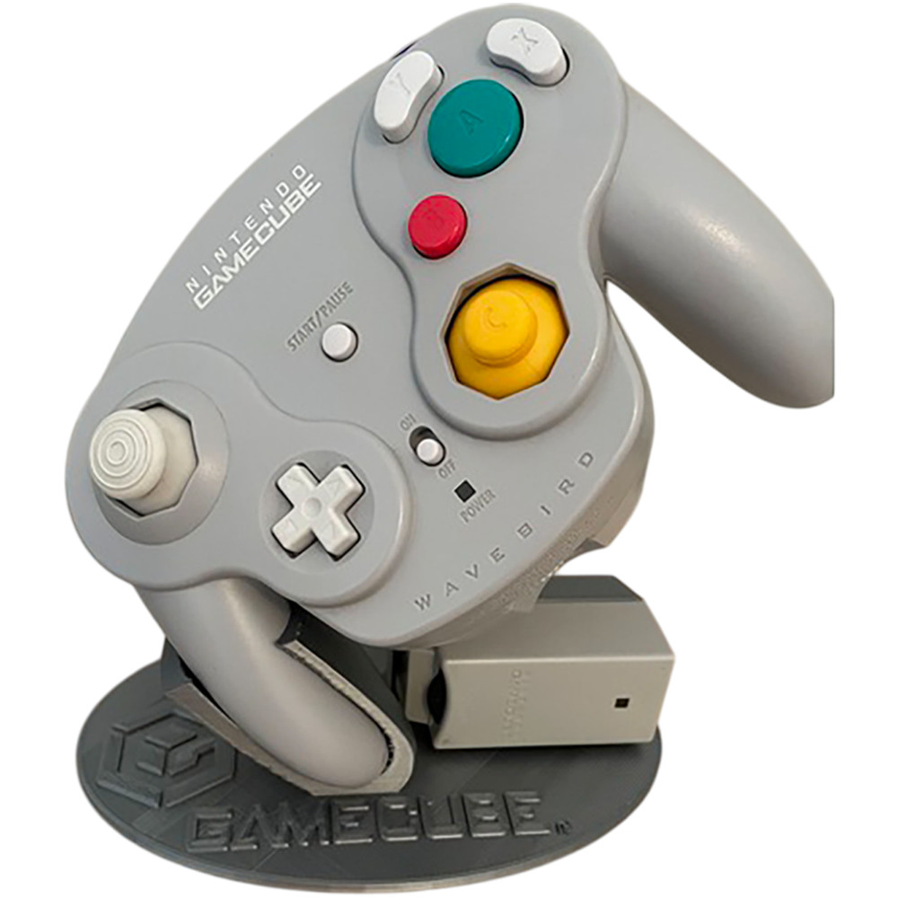 Nintendo GameCube WaveBird Wireless Controller Stand Gamepad Receiver Holder