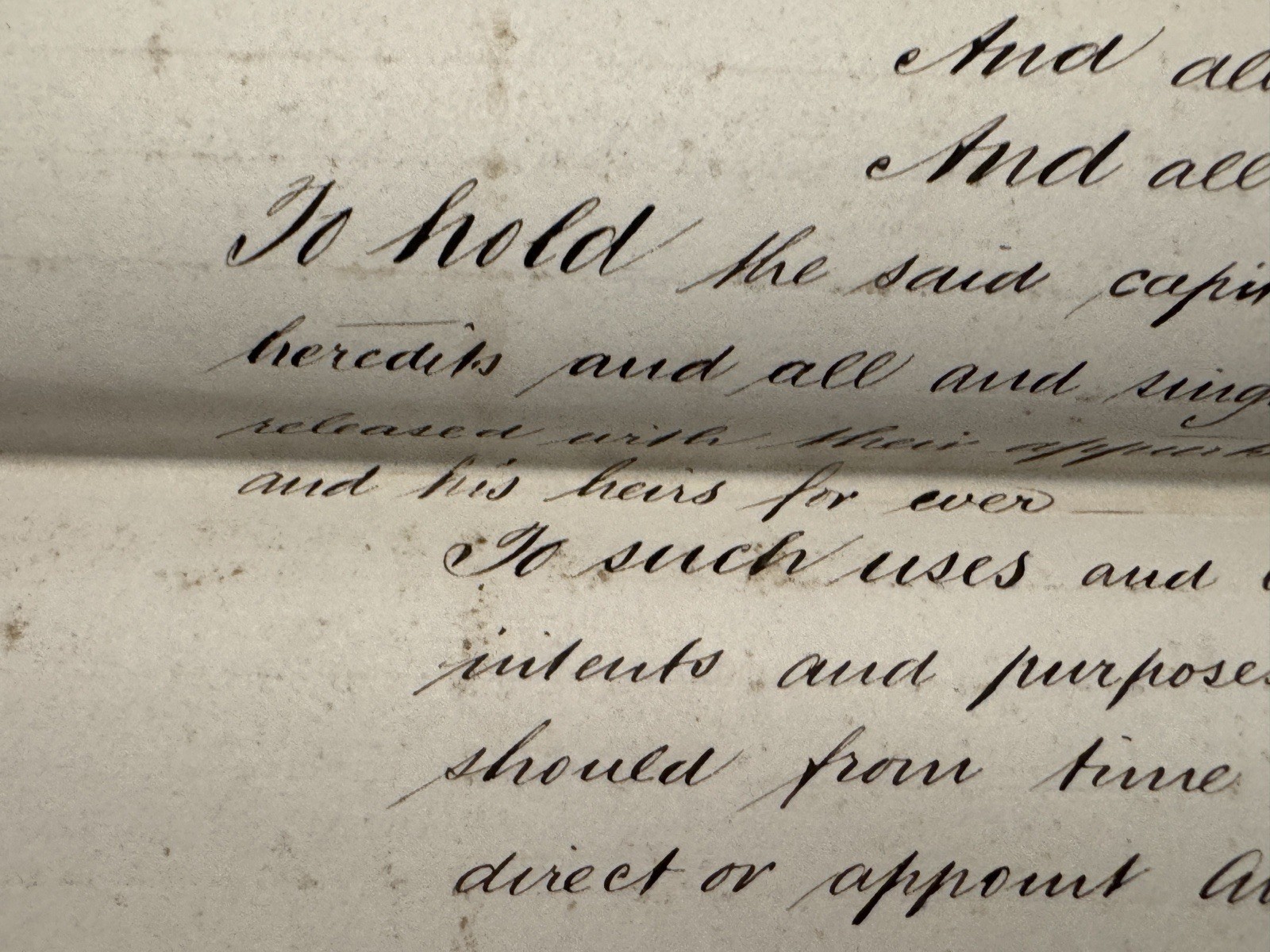 1867 Rare MASSIVE Vellum Abstract of Title Macclesfield Cheshire Manuscript 46pg