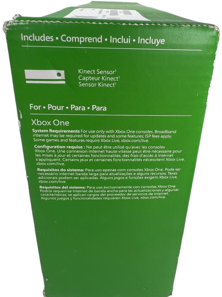 Xbox One Kinect Sensor By Microsoft With Box And Instructions Preowned Untested