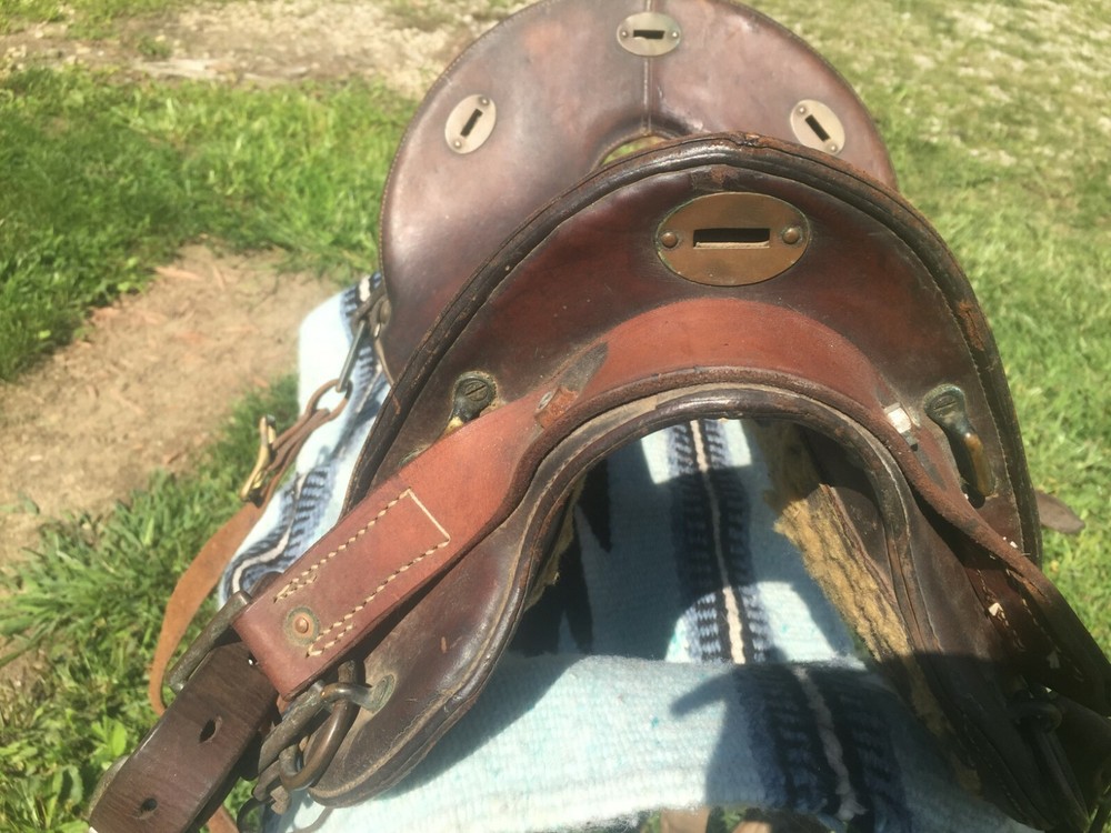 mcclellan cavalry saddle 12 In Seat