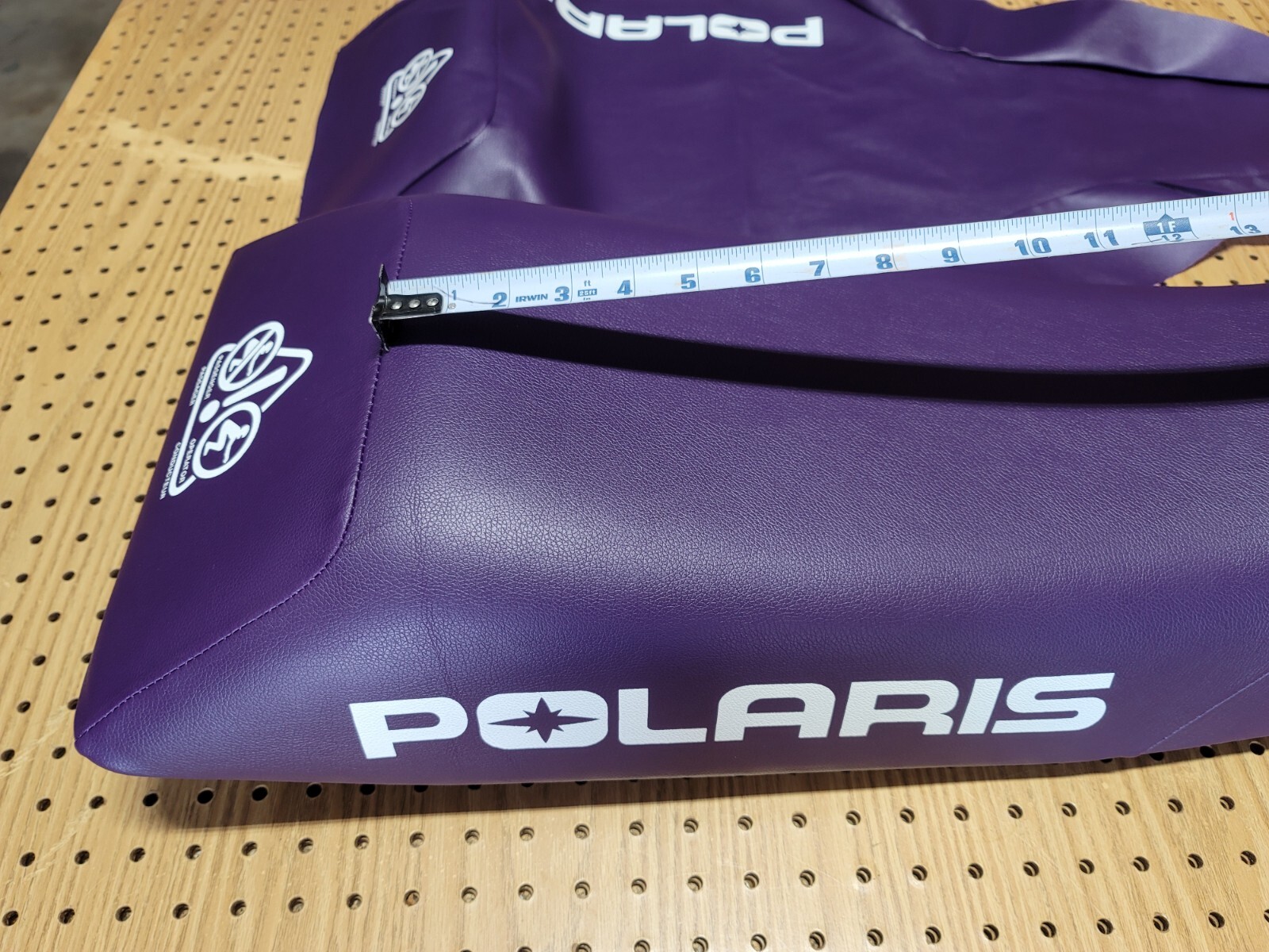 POLARIS SCRAMBLER 250 400 500 SEAT COVER 1995 TO 2003 (PURPLE) [P*-35]