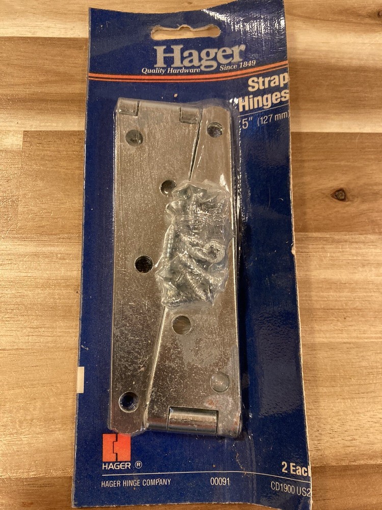 5” Strap Hinge Hagar 00091