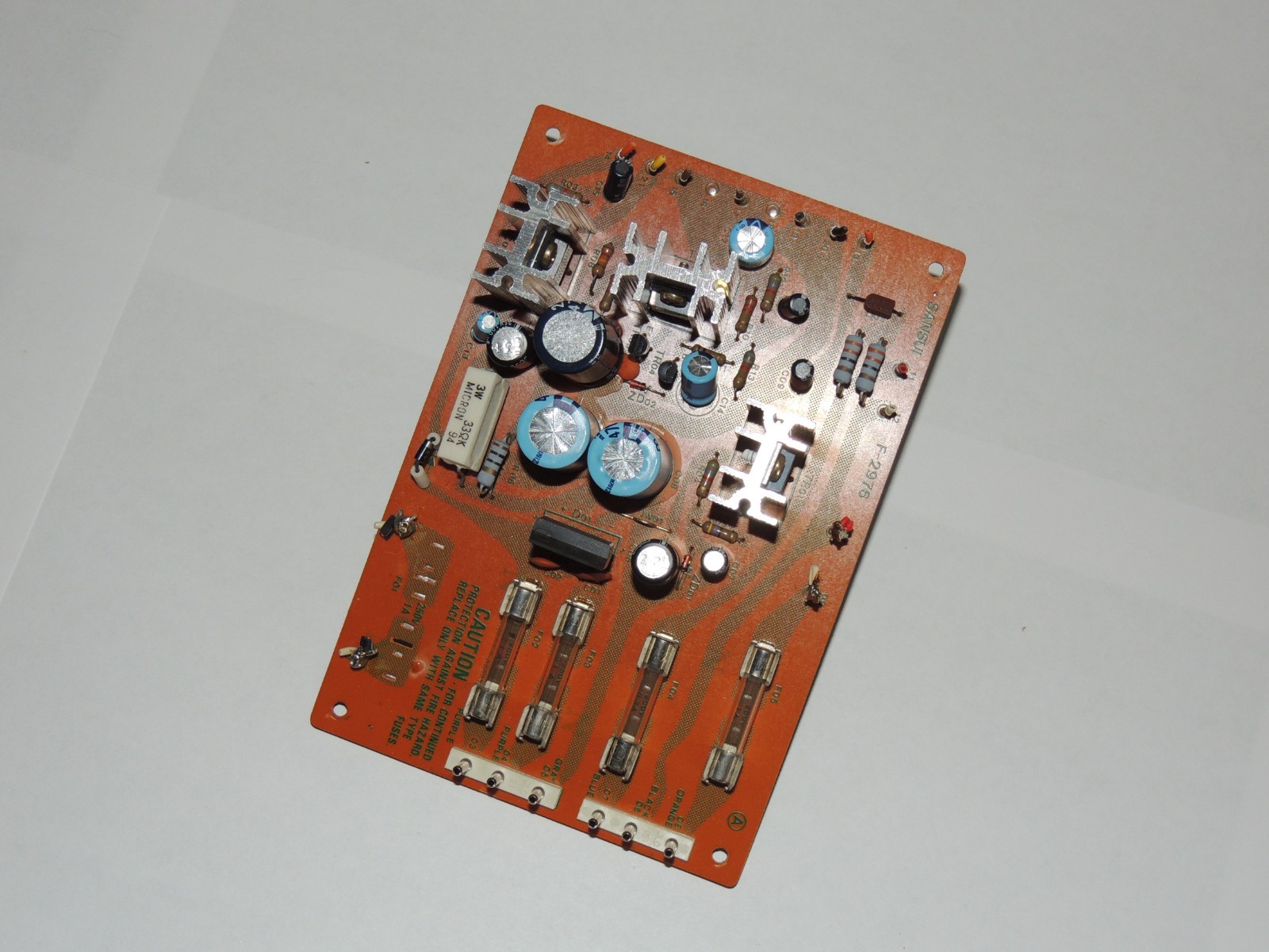 Sansui TU-719 Power Supply Assembly 7503251 & F2976