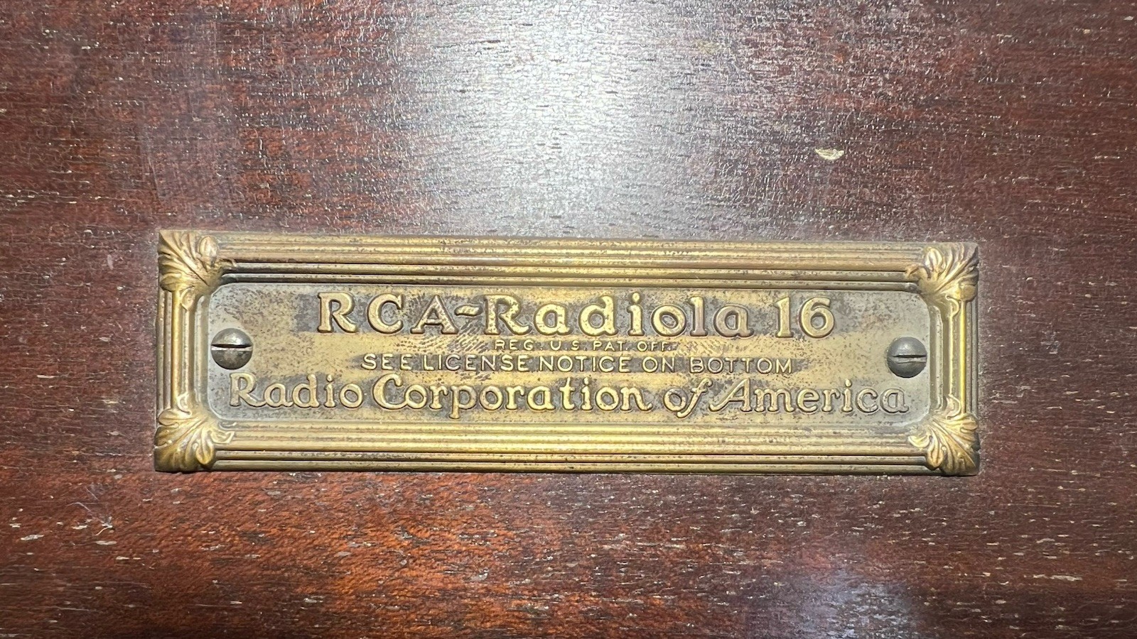 RCA Radiola 16 Model AR-924 Battery Tube Radio – Antique 1920s – Untested