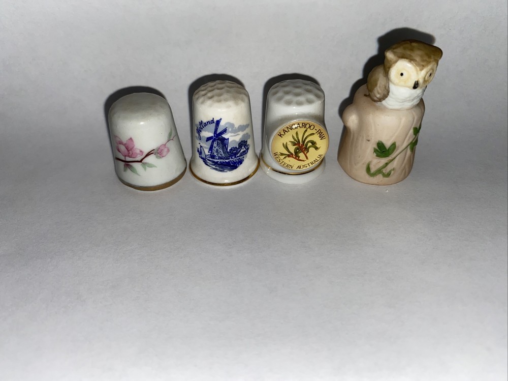 vintage thimbles lot