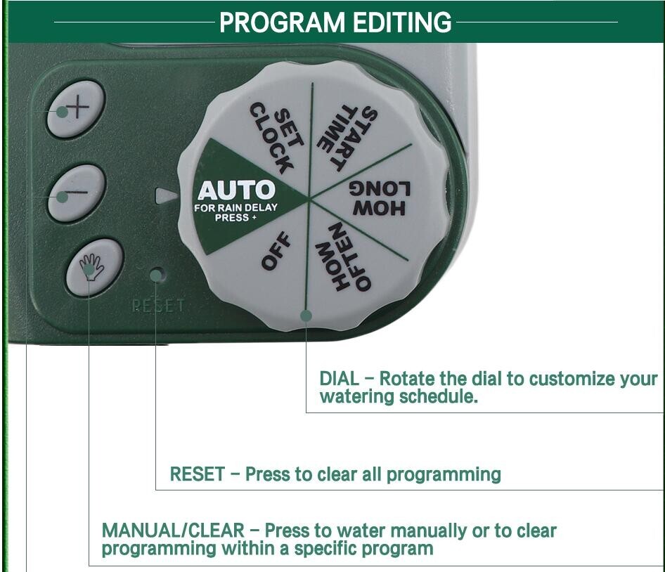 Garden Hose Timer Automatic Electronic Sprinkler Timer for Home Garden