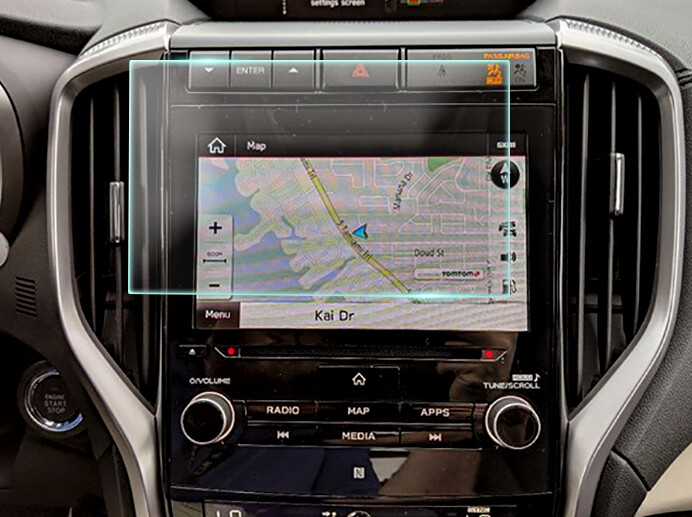 Crystal Clear Screen Protector for 2020 Subaru Accent Vehicle Navigation