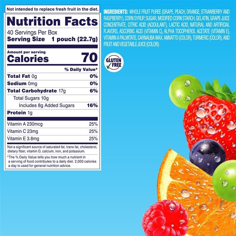 Welch's Lunchbox Perfect Mixed Fruit Snacks