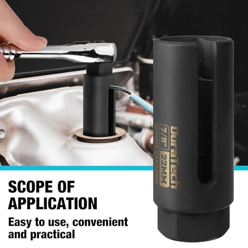 O2 Oxygen Sensor Socket 3/8" Drive x 7/8"(22mm), Oxygen Sensor Remover Tool