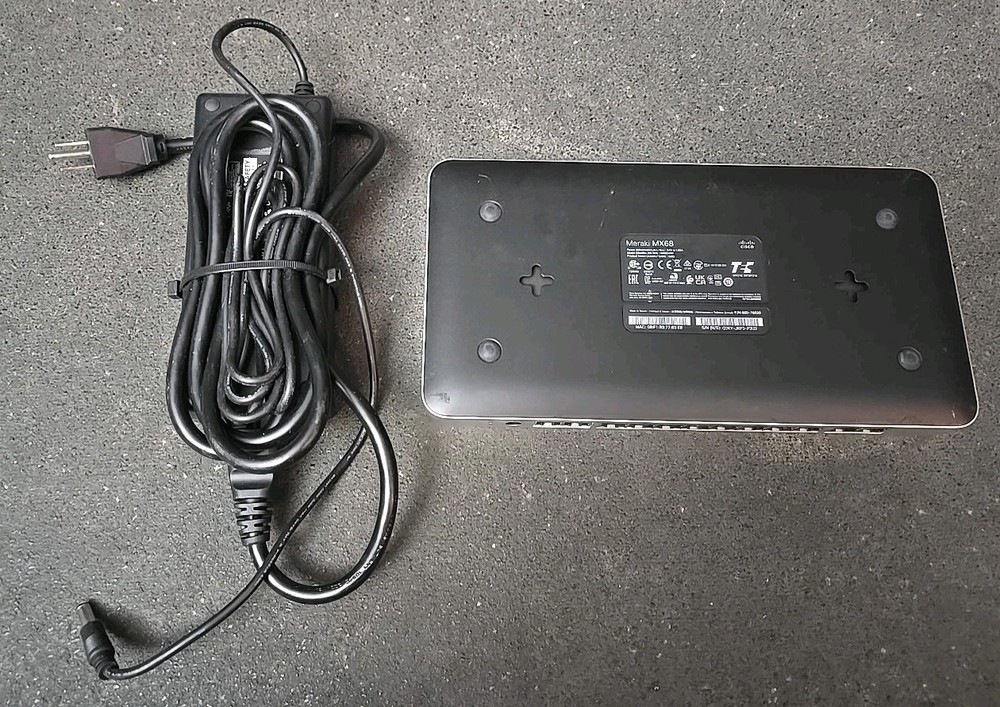 Cisco Meraki MX68-HW Cloud Managed Firewall Claimed
