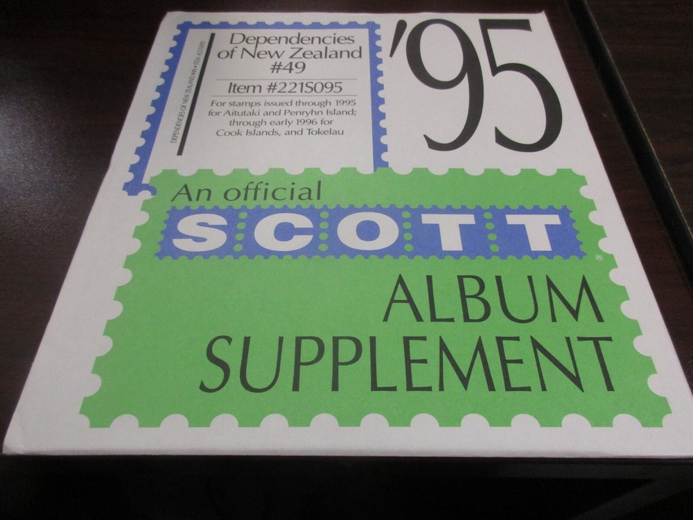 "SCOTT"DEPENDENCIES OF  NEW ZEALAND #49  ALBUM SUPPLEMENT  W/FREE SHIPPING!!