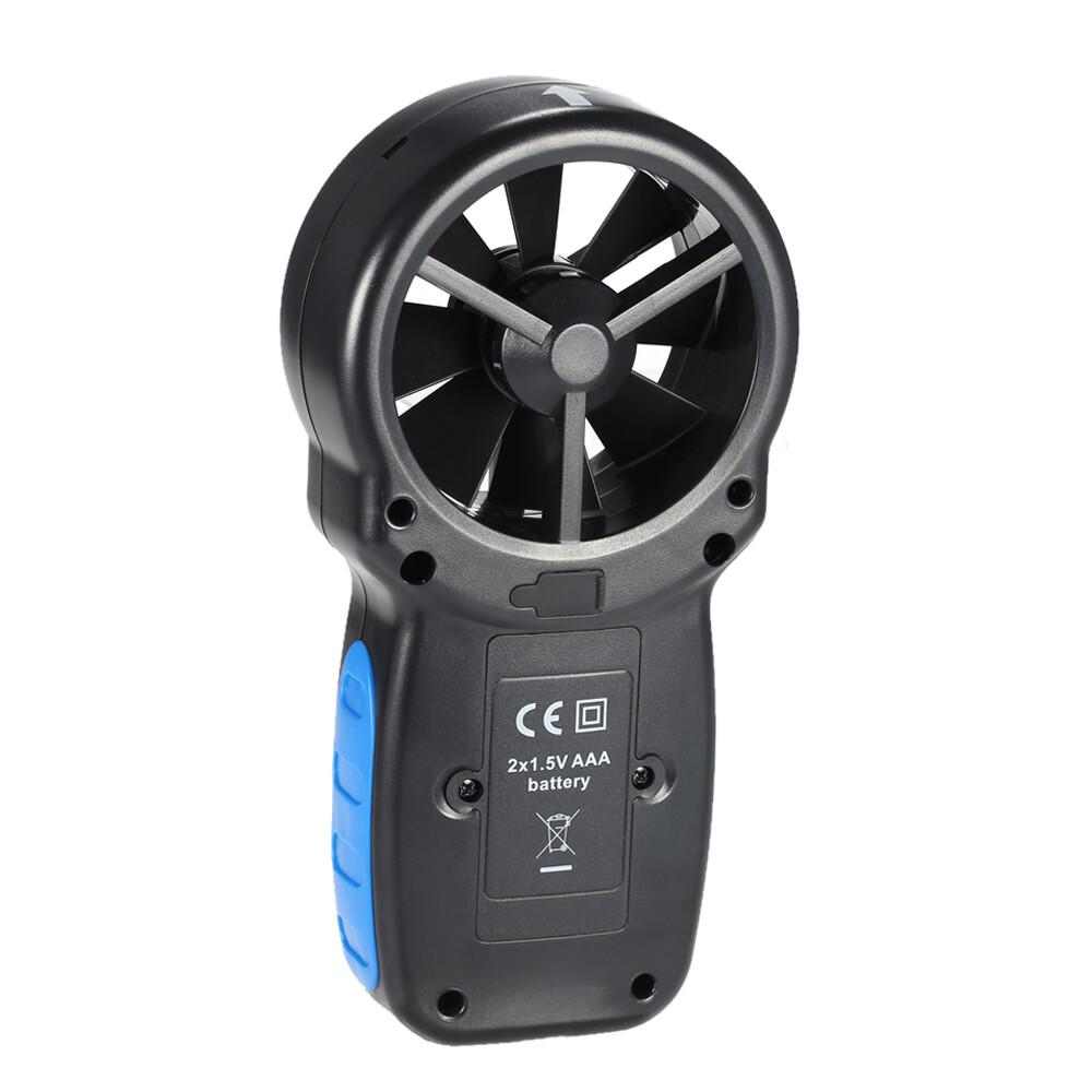 HOLD- LCD DIGITAL ANEMOMETER WIND VELOCITY M1N4