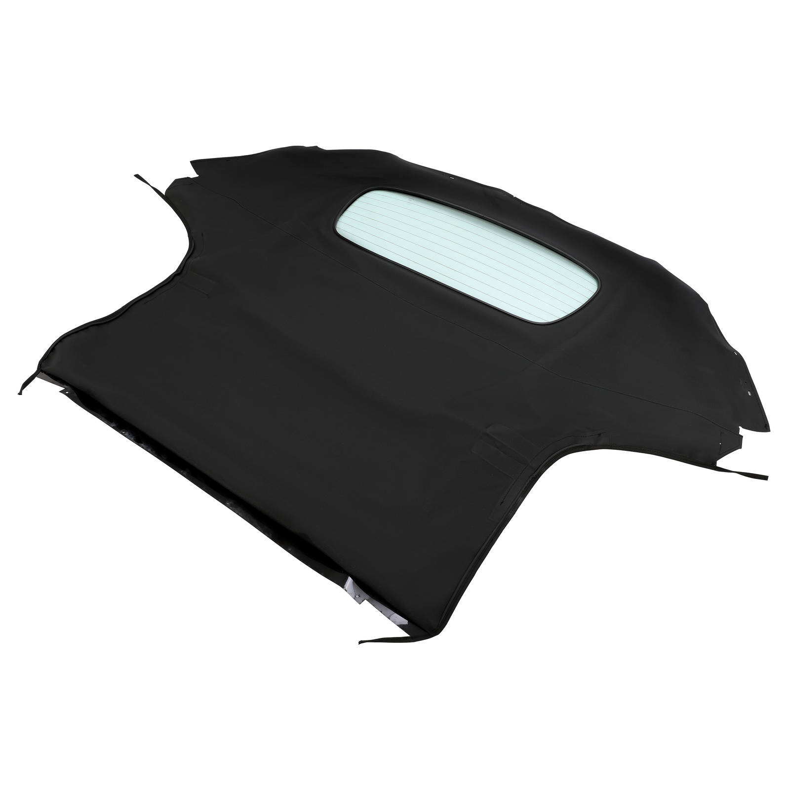 Black Convertible Soft Top W/ Heated Glass Window For Mazda MX-5 Miata 2006-2014