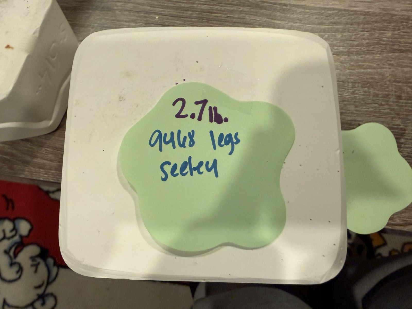 Vintage Seeley Ceramics Doll Mold 9468 Legs Edelweiss