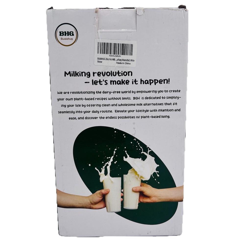 20oz Nut Milk Maker Machine ~ Multi-Functional Automatic w/ 10 Blades