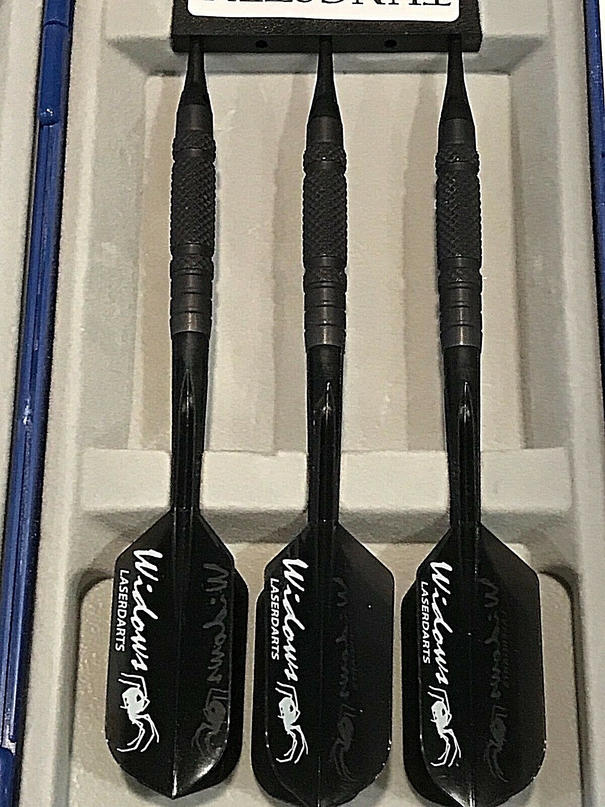 BLACK WIDOW 18 GRAM SOFT TIP LASER DARTS KNURLED SOFT NEW FREE SHIPPING N MORE