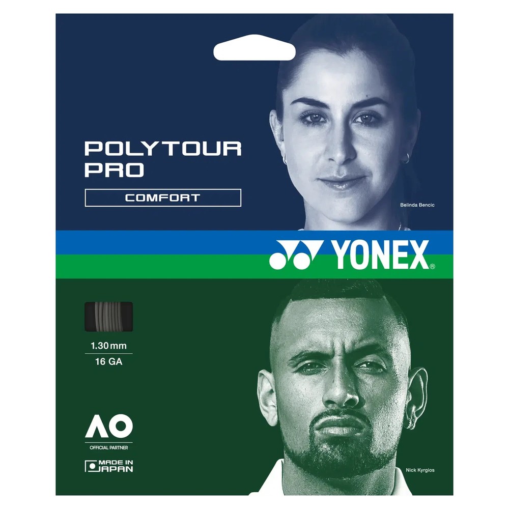 Yonex POLYTOUR PRO 16/1.30 String Graphite