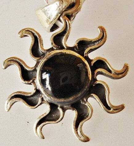 Black Sun Pendant