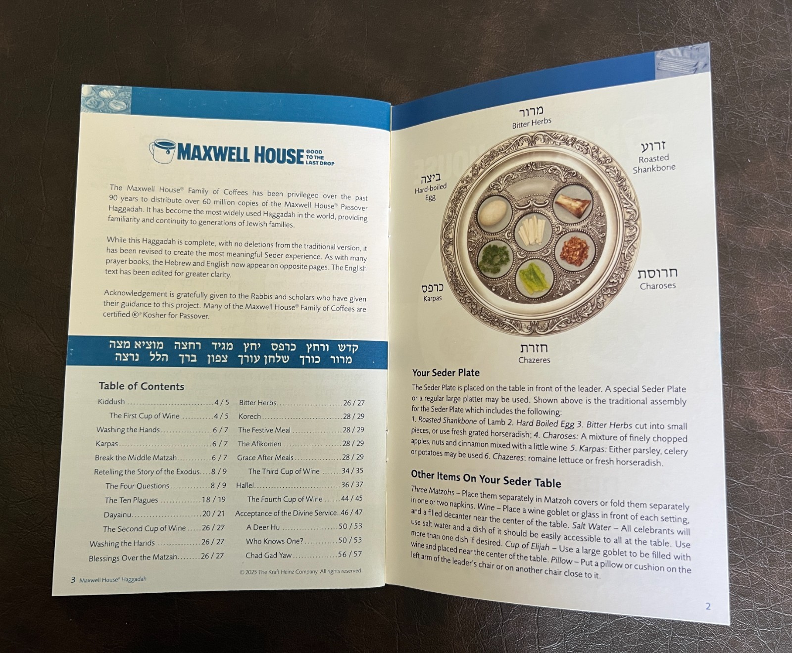 Lot of 10 Maxwell House Passover Seder Haggadahs 2025 Paperback Books *NEW*