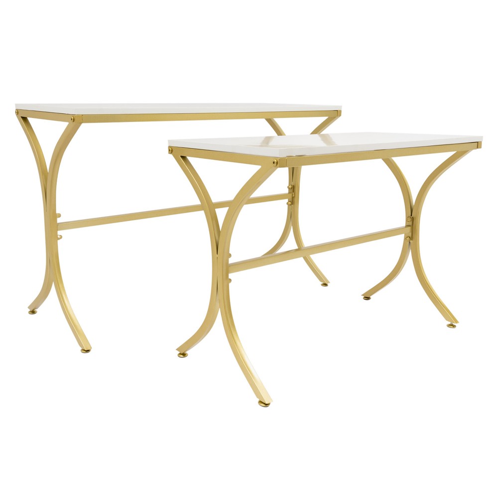 2 Pcs Handbag Display Stands, Display Riser Shelves, Modern Nesting Tables