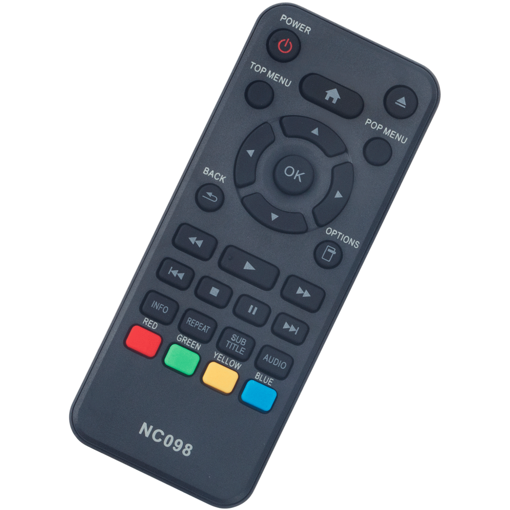 NC098 Replace Remote Control for Philips Blu-Ray Disc DVD Player BDP1502/F7