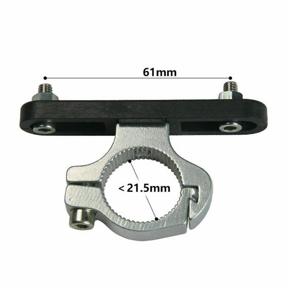 Bike Bicycle Water Bottle Cage Holder Clamp-Clip Handlebar Bracket Mount Adapter