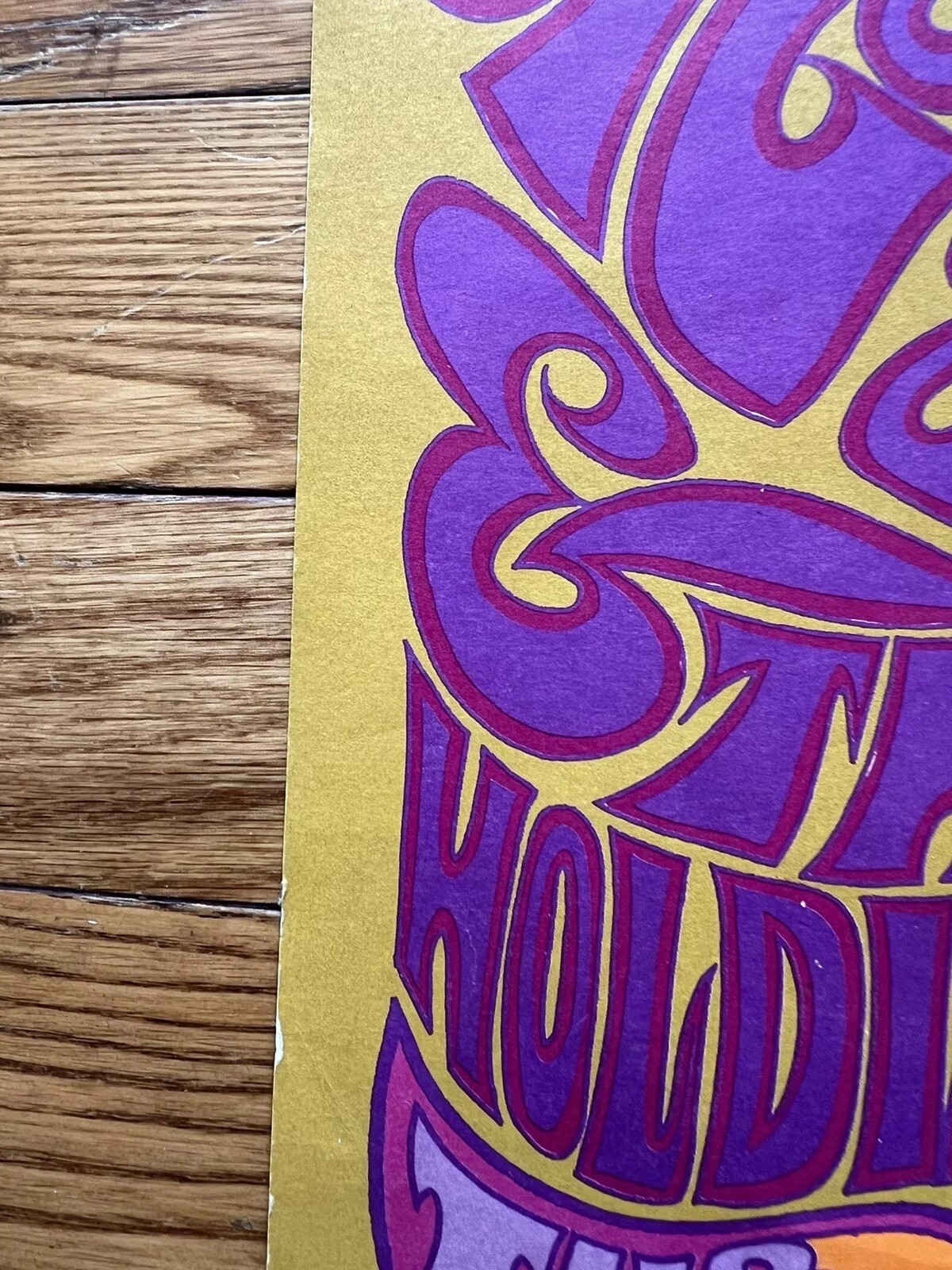 JANIS JOPLIN BIG BROTHER AND THE HOLDING COMPANY AT THE ARK VINTAGE POSTER 1967