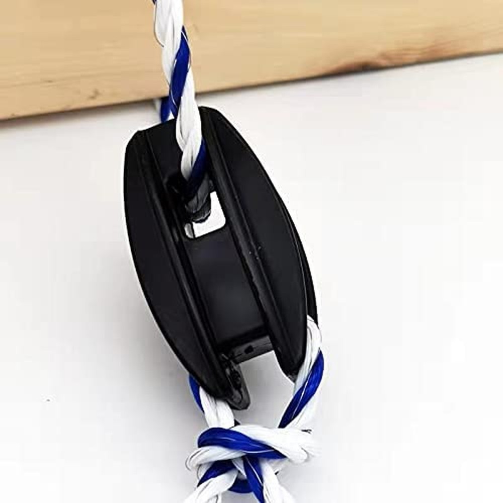 40 Pcs Black Electric Fence Corner Post insulators for Poly Wire