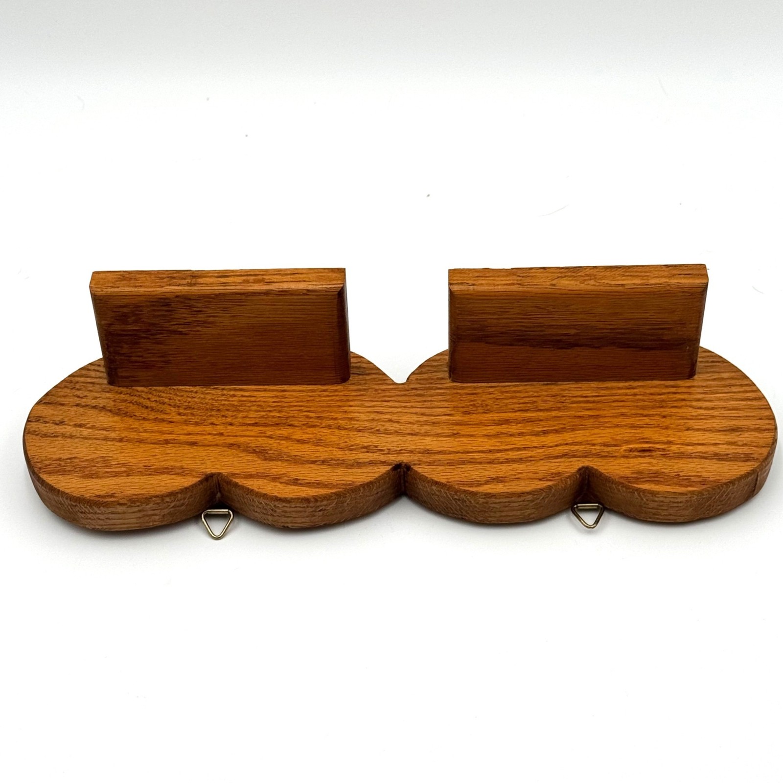 Vintage Heart Wall Shelf Display Knick Knack Countrycore Rustic Farmhouse Oak