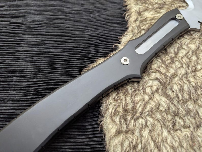 Custom Handmade Carbon Steel Blade Resident Evil Leon Axe | Hunting Axe Camping