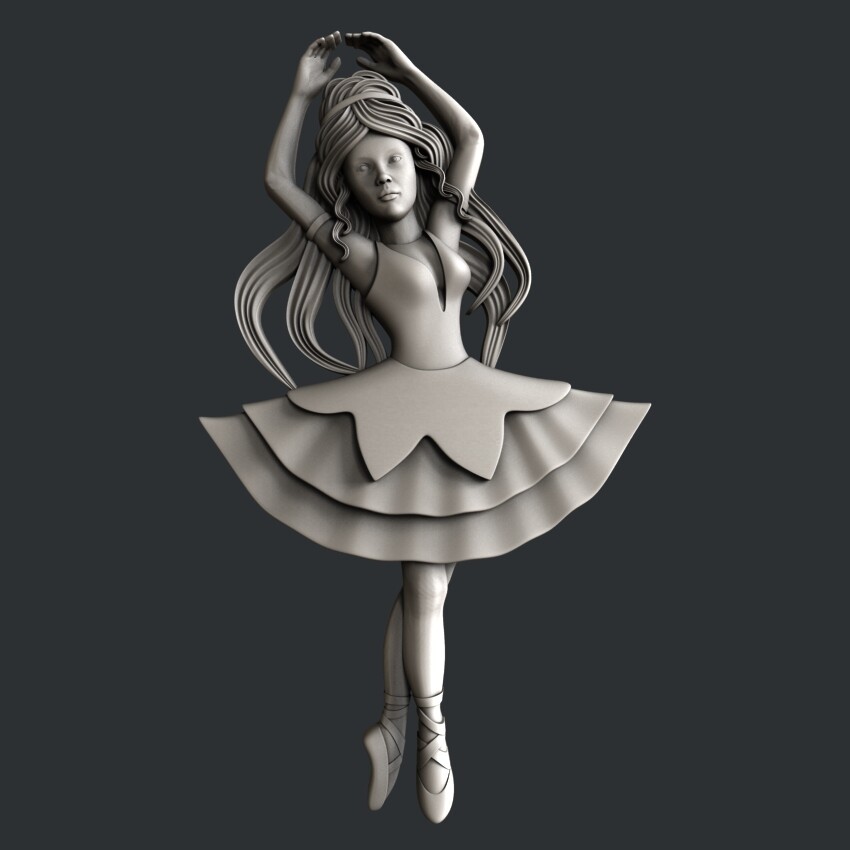 3d STL models for CNC, Artcam, Aspire, Ballerine