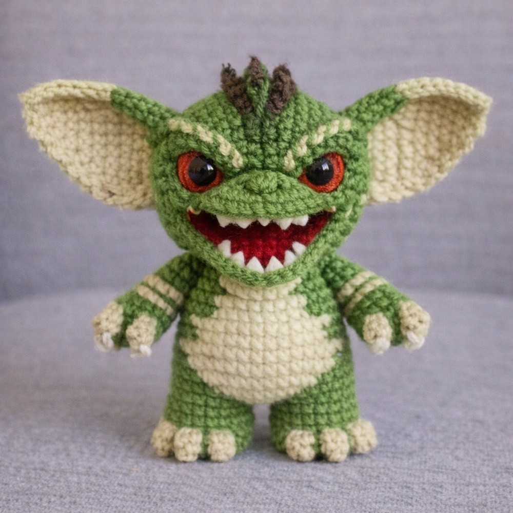 The Gremlins Knitted Knitting Pattern Only DK approx 20cm tall