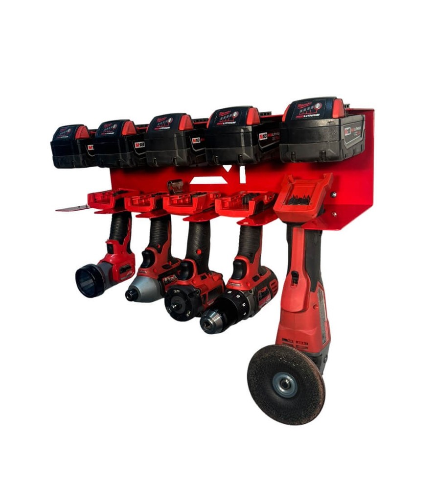 Milwaukee M18 Drill and Battery Organizer
