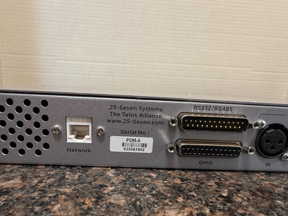 Telos 25 -Seven PDM-A Program Delay Manager