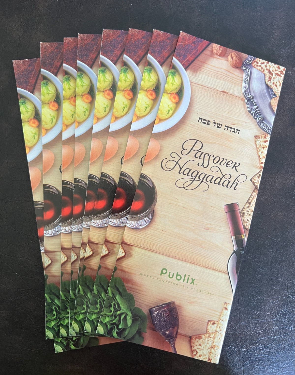 Lot of 8 Passover Seder Haggadahs Publix 2020 Paperback Books COLORFUL *NEW*