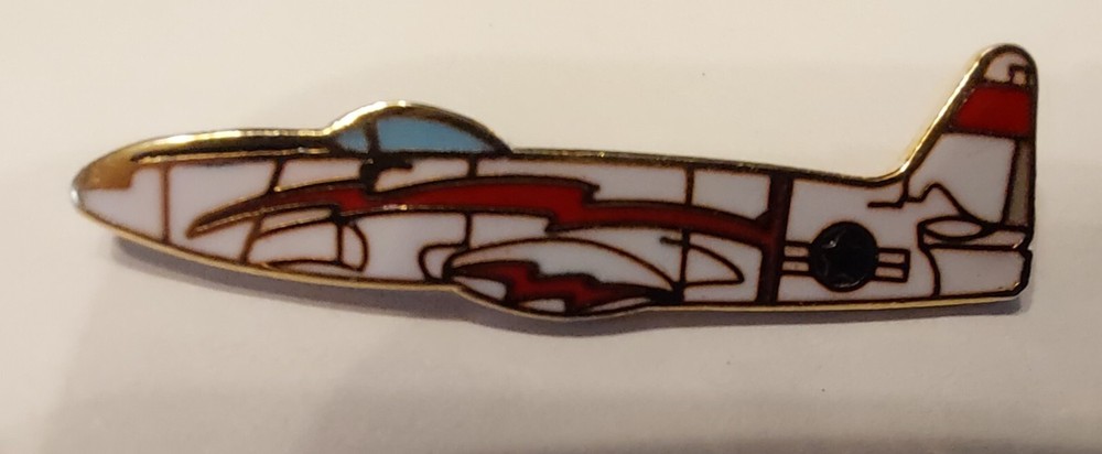 Lockheed T-33 Trainer Air Force Jet  Military Lapel Pin