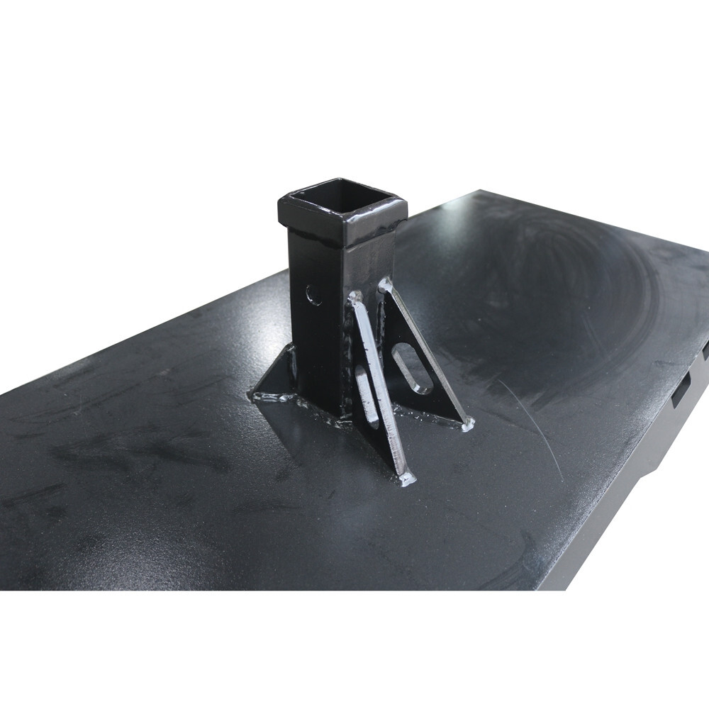 Skid Steer Trailer Receiver Mount Plate Hitch Conversion Adapter plate