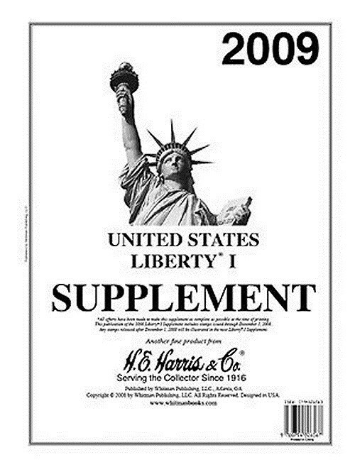 H E Harris Liberty 1 Supplement for Stamp issued in 2009 (Liberty I)