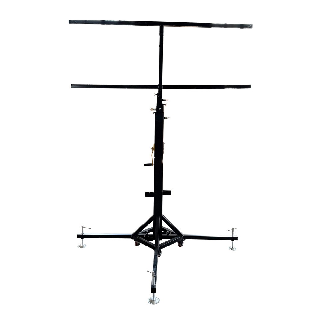13Ft 16-Position Double-Layer Stage Lighting Bracket Stage PAR Light Stand