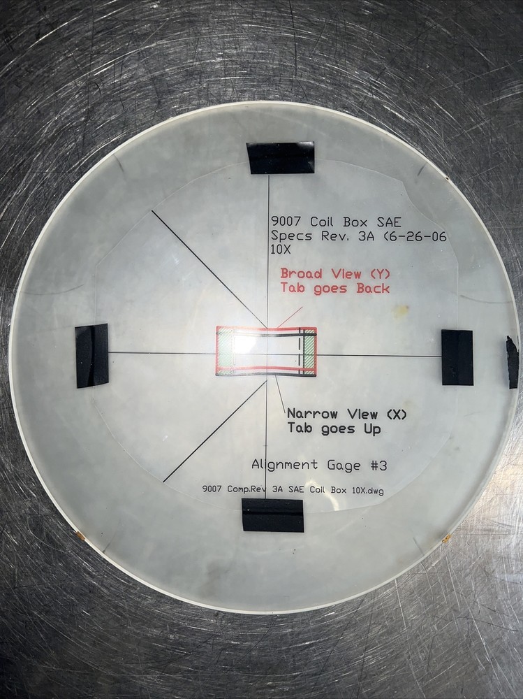 Nikon Profile Projector Model 6C Glass Front