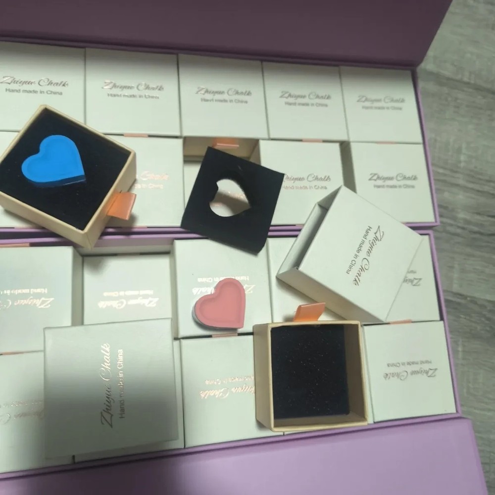 Heart Shape Pool Cue Chalk