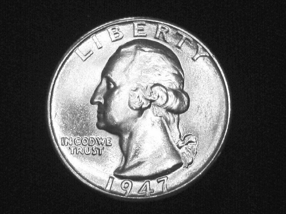1947-D Washington Quarter --- Gem Uncirculated