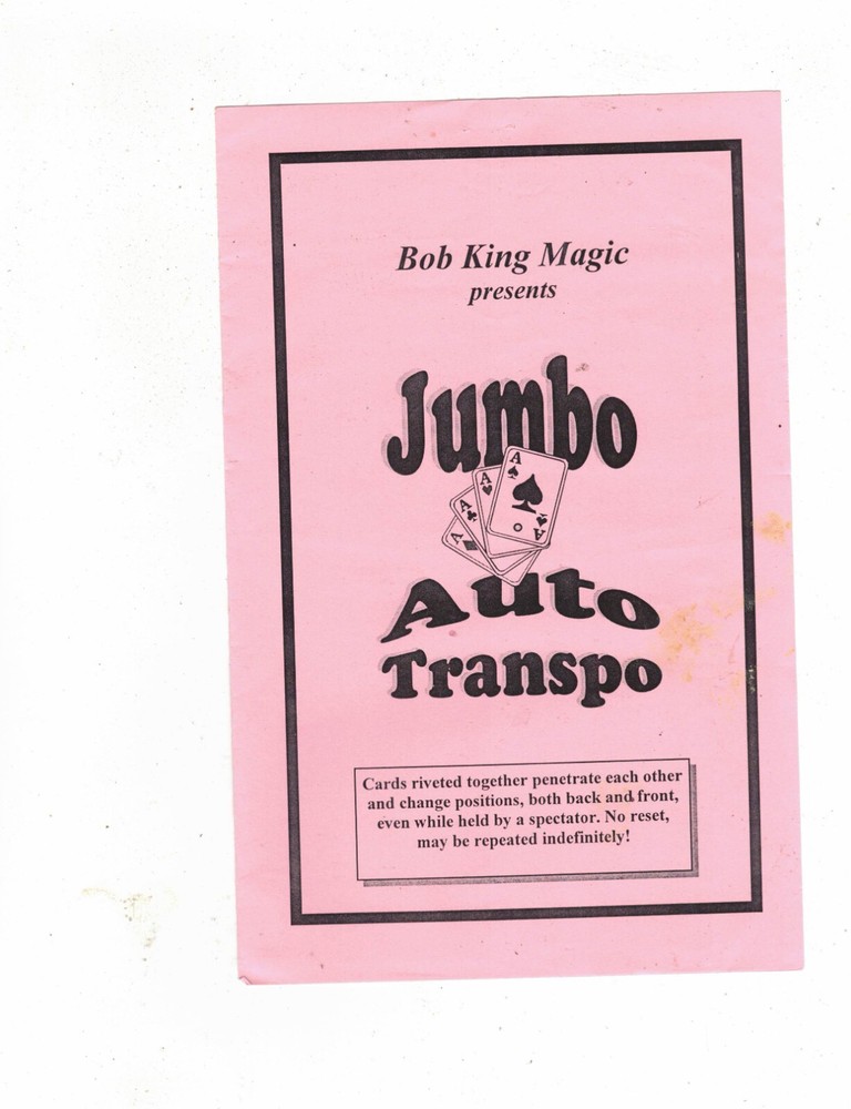 Bob King Jumbo Auto Transpo