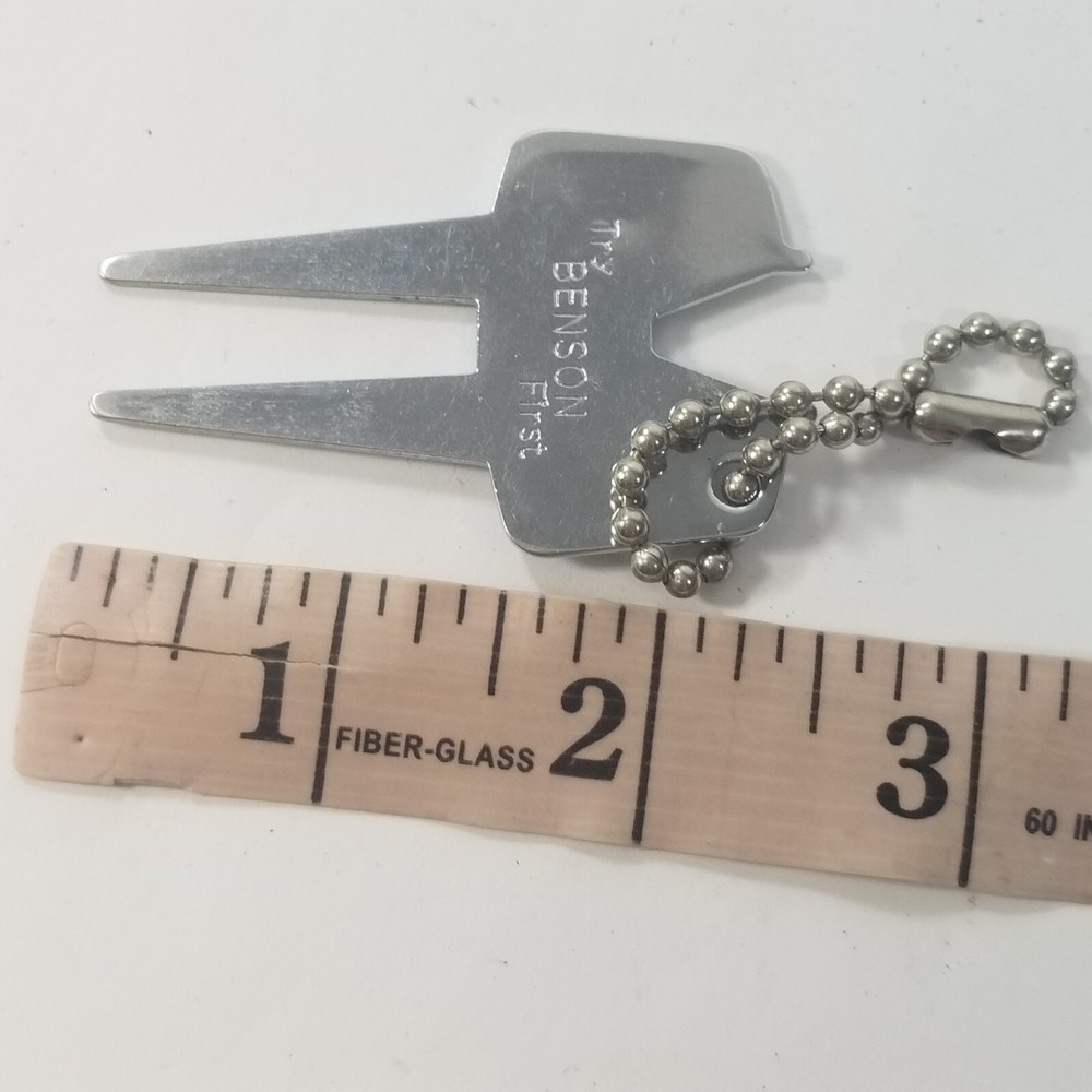 Try Benson First Golfaide Divot Repair Tool Key Chain
