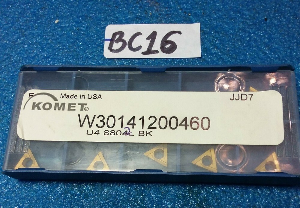 KOMET W30141200460 BK INSERTS 10 PCS