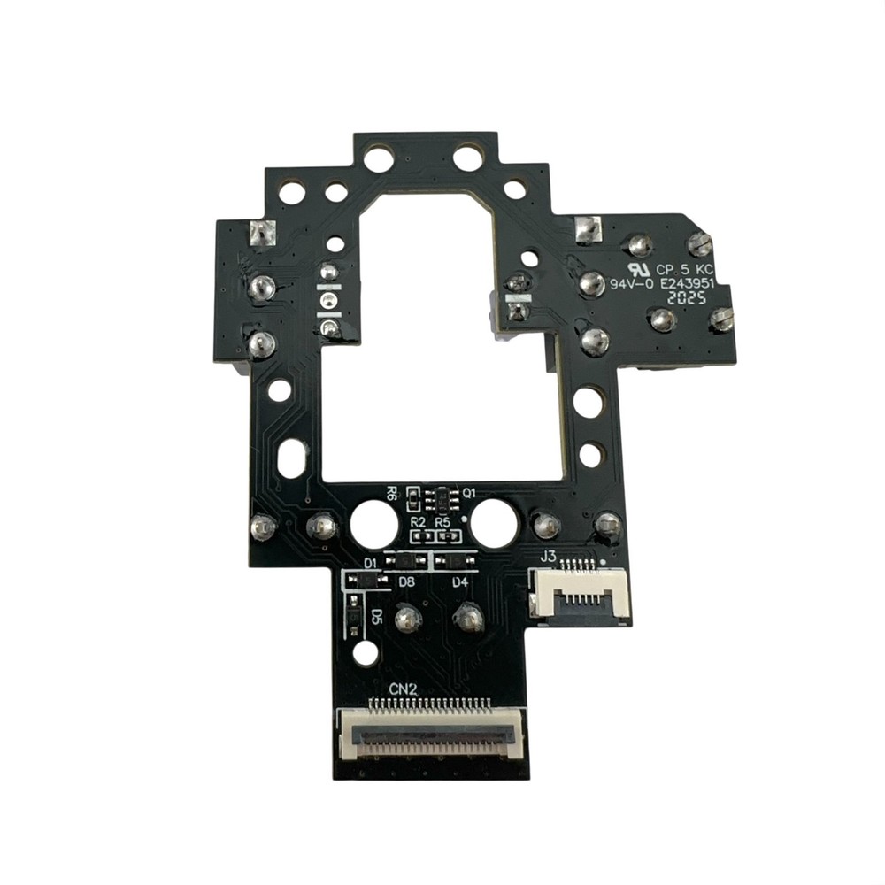 Mouse Micro Switch Board Replacement for Logitech G604 Wireless W/ Feet