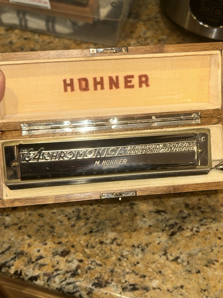 Horner 64 chromonica harmonica W/Original Box In Nice Condition