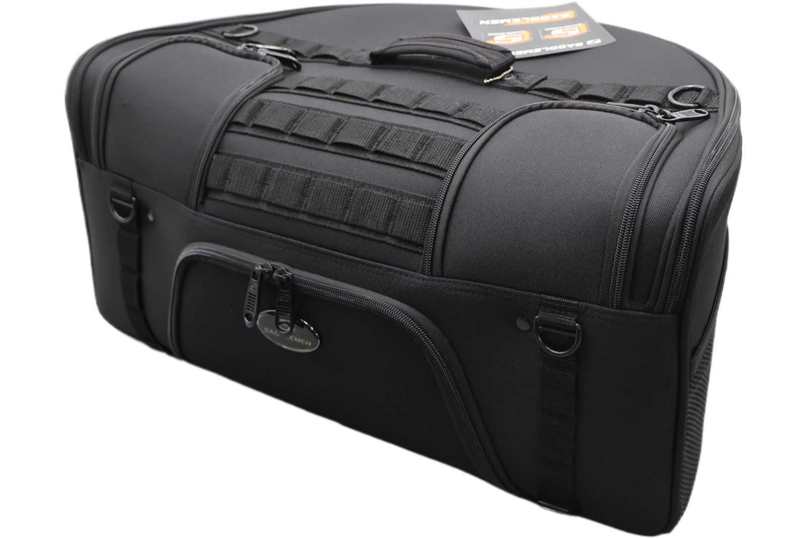 NEW SADDLEMEN TACTICAL BR2200 BACKREST BAG FITS HARLEY-DAVIDSON TOURING