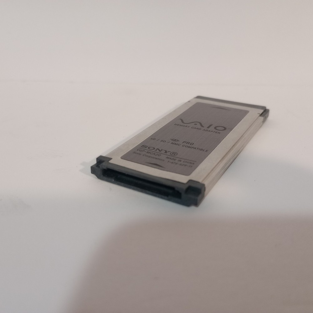 SONY VAIO VGP-MCA20 XD/SD/MMC COMPATIBLE MEMORY ADAPTER Untested