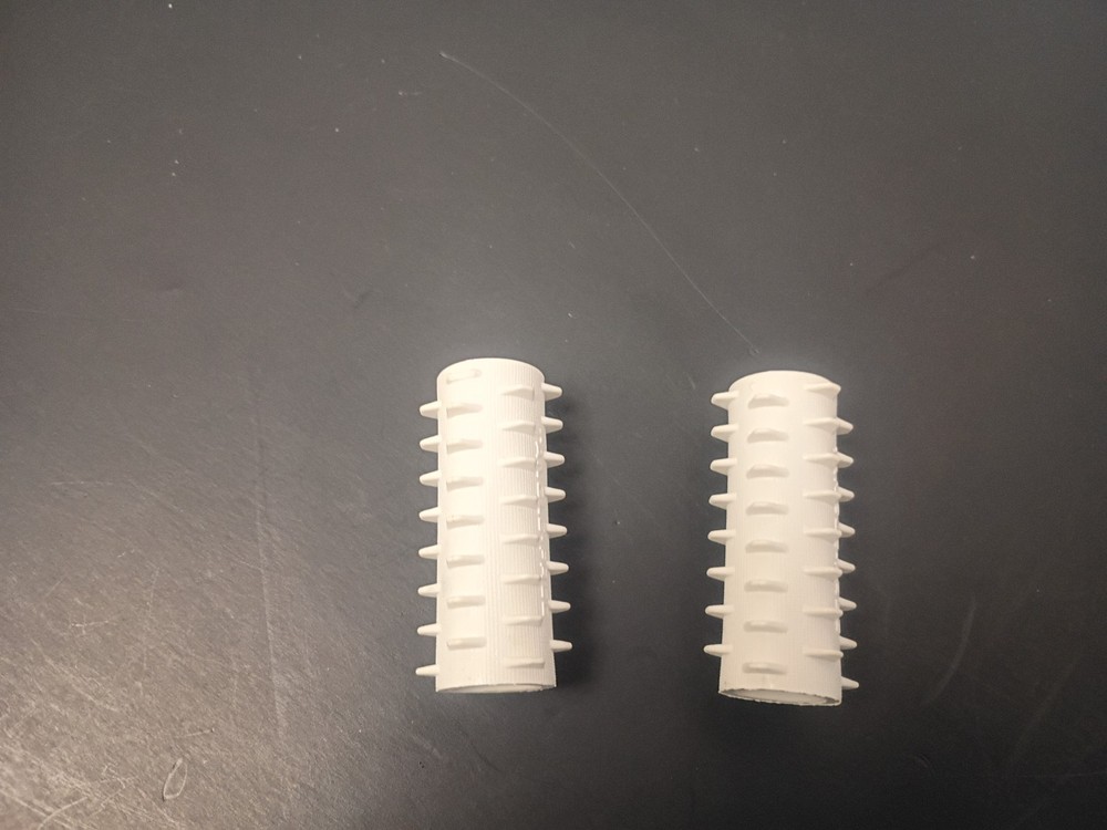 Replacement 2 Medium Rollers for GE Hot Rollers Model B2 HCD-4 Mint Condition
